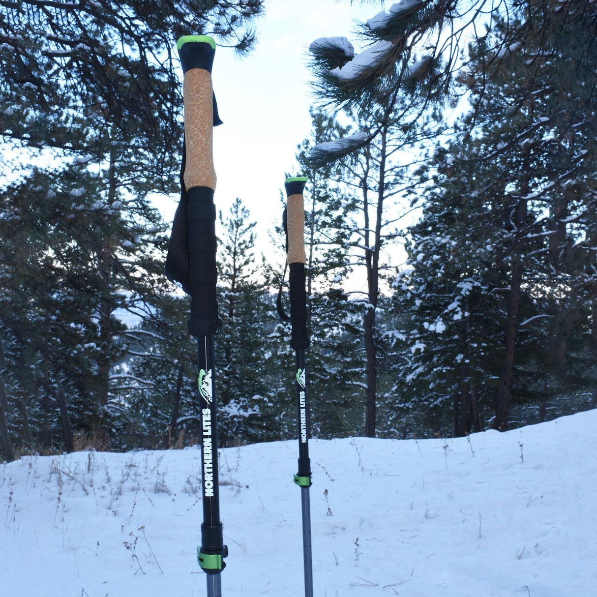 Ultralight Adjustable Trekking Poles - 7075 Aluminum