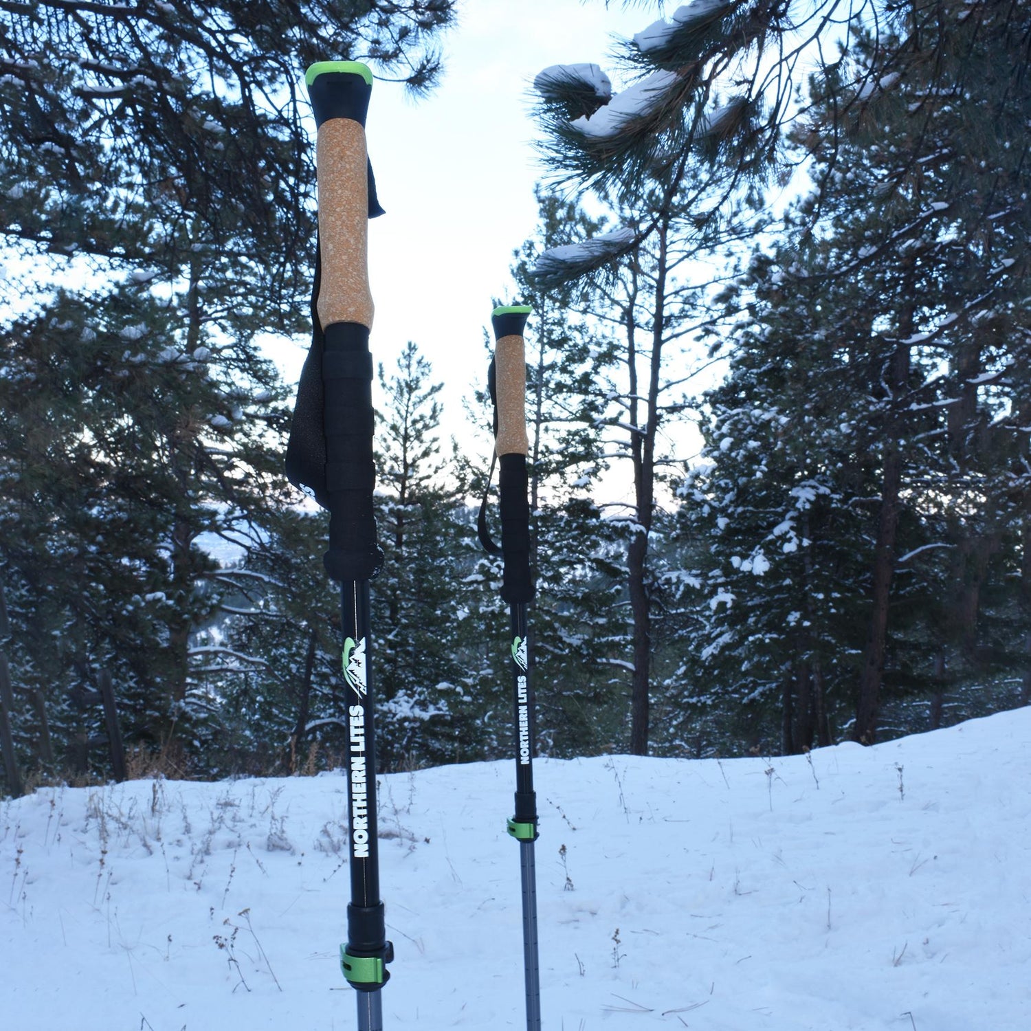 Ultralight Adjustable Trekking Poles - 7075 Aluminum