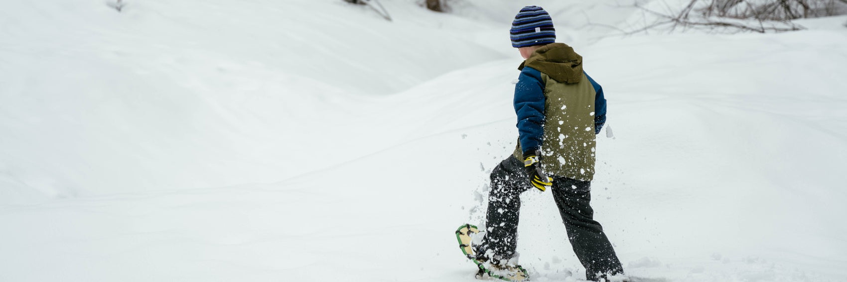 kids snowshoes - northern lites - sizing