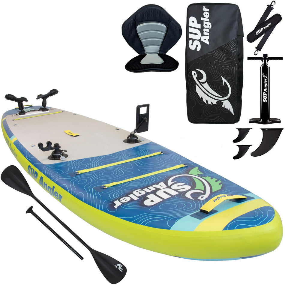 Troller X-Wide 10'8" Fishing Paddleboard Package