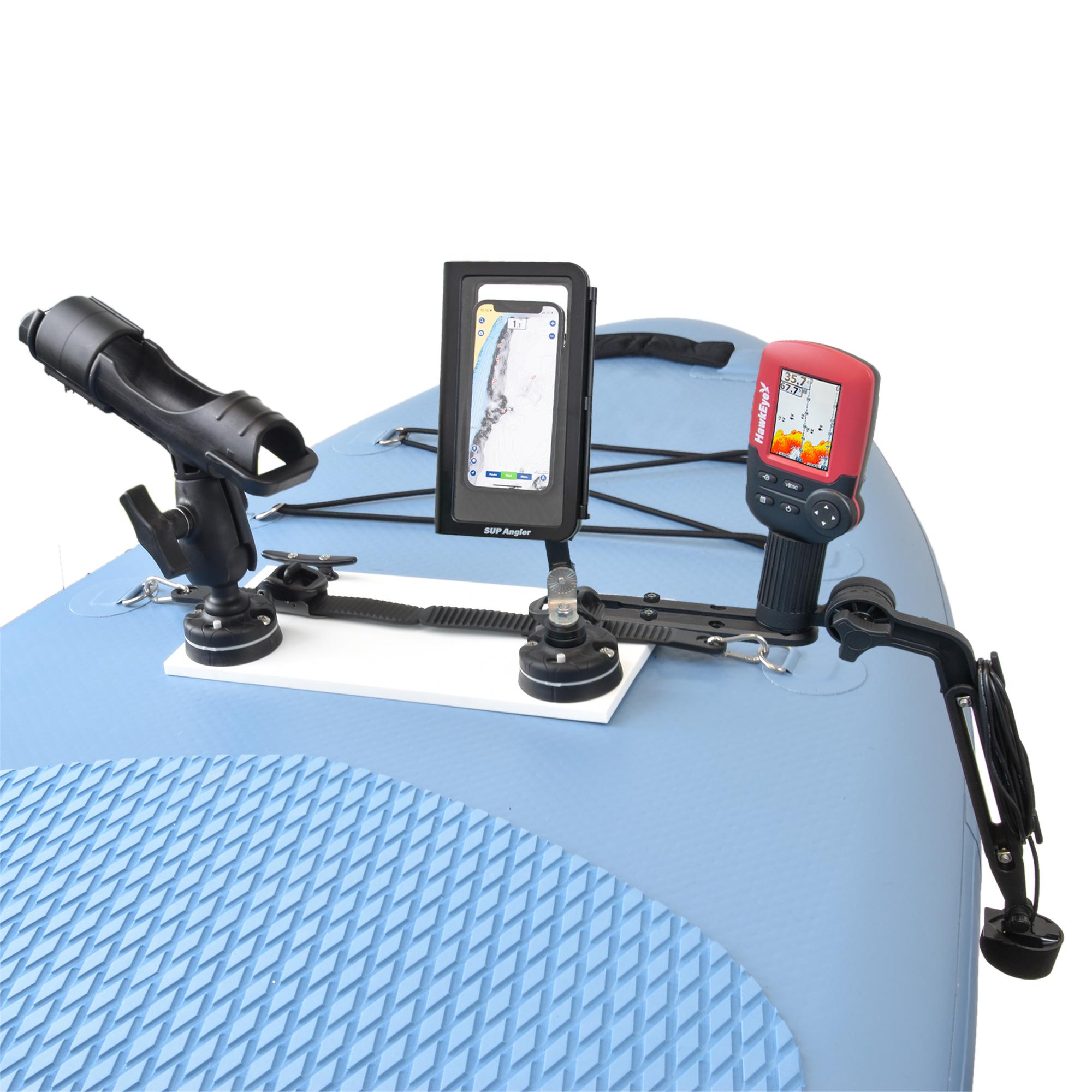 Lite Mounting Kit (Rod Holder V / 1 Waterproof Phone Case / 1C Fish Finder)