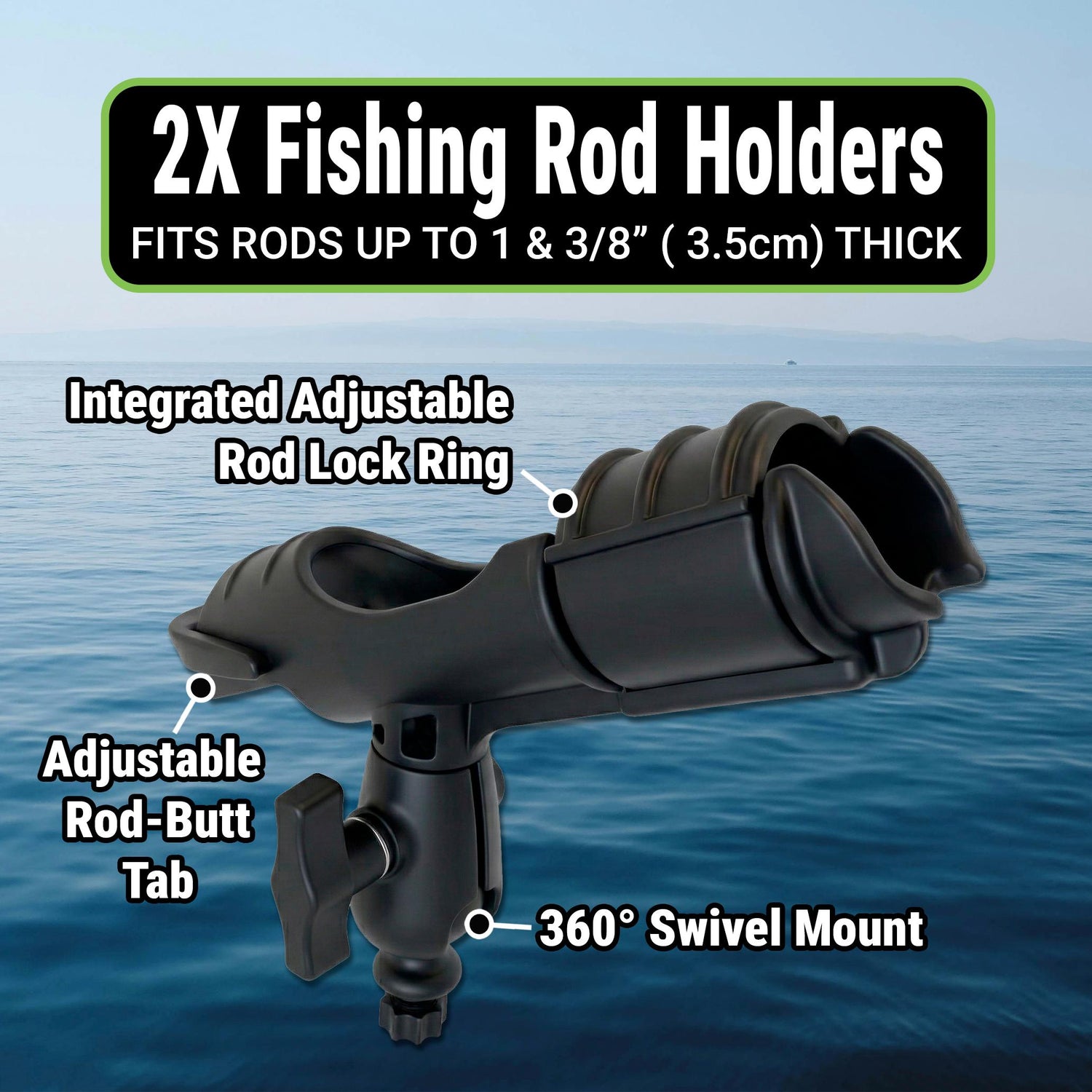 fishing rod holder for kayak perception-splash-rod-holders-8080042 Confluence Outdoor grade 316 stainless steel hardware Vertical Rod Holders | Navarre