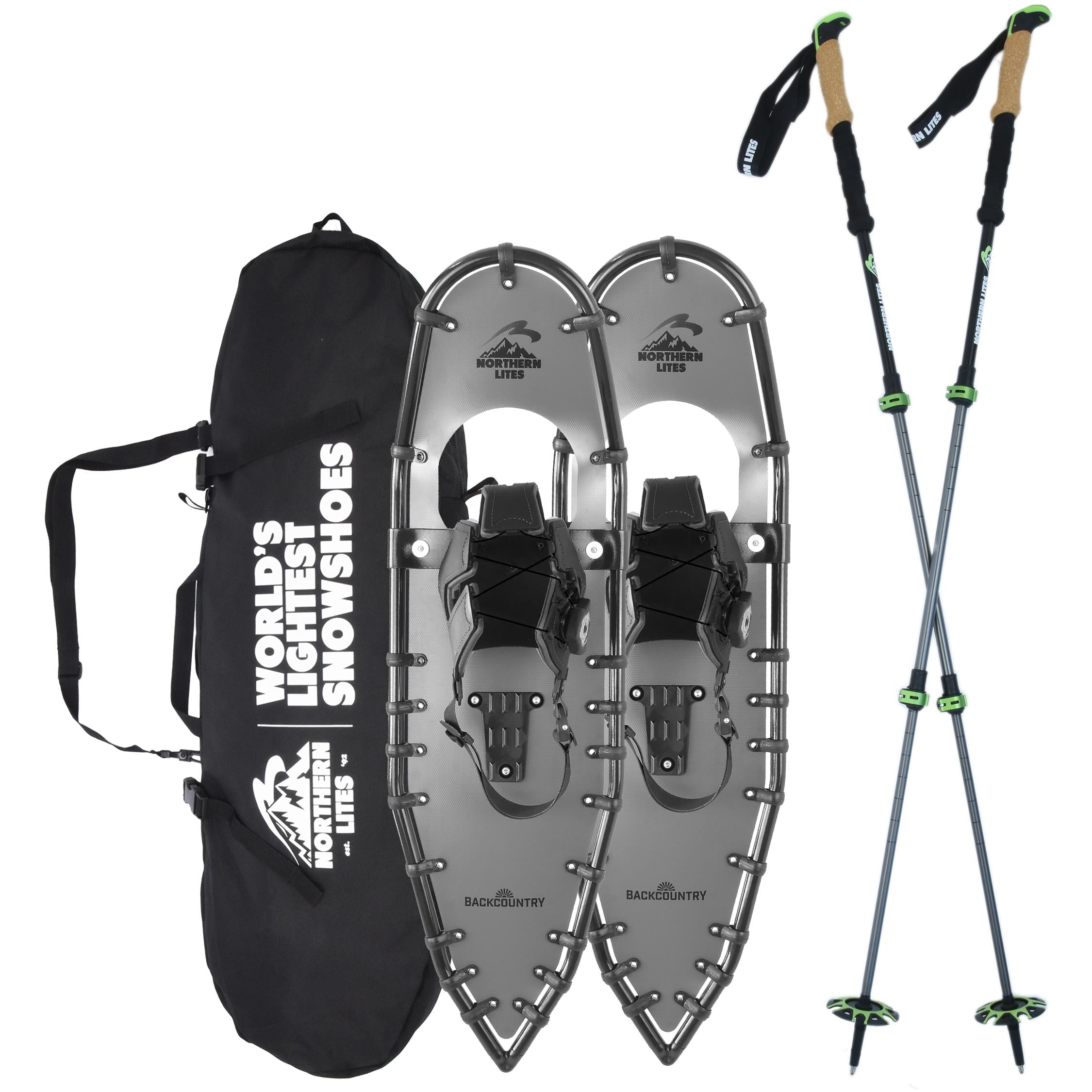 Northern Lites Backcountry Snowshoes Kit | Ultralight Backcountry