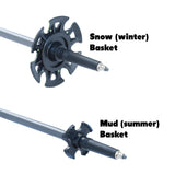 Ultralight Adjustable Trekking Poles - 7075 Aluminum