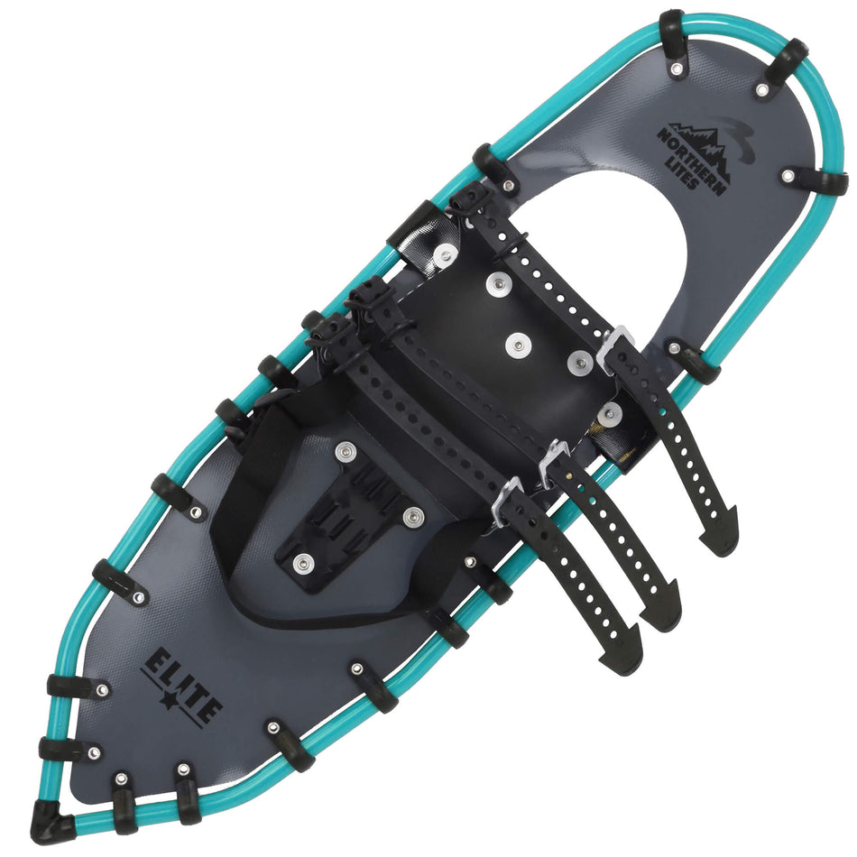 Elite Teal Scratch and Save Snowshoe w/ Tru Trak Binding (25")
