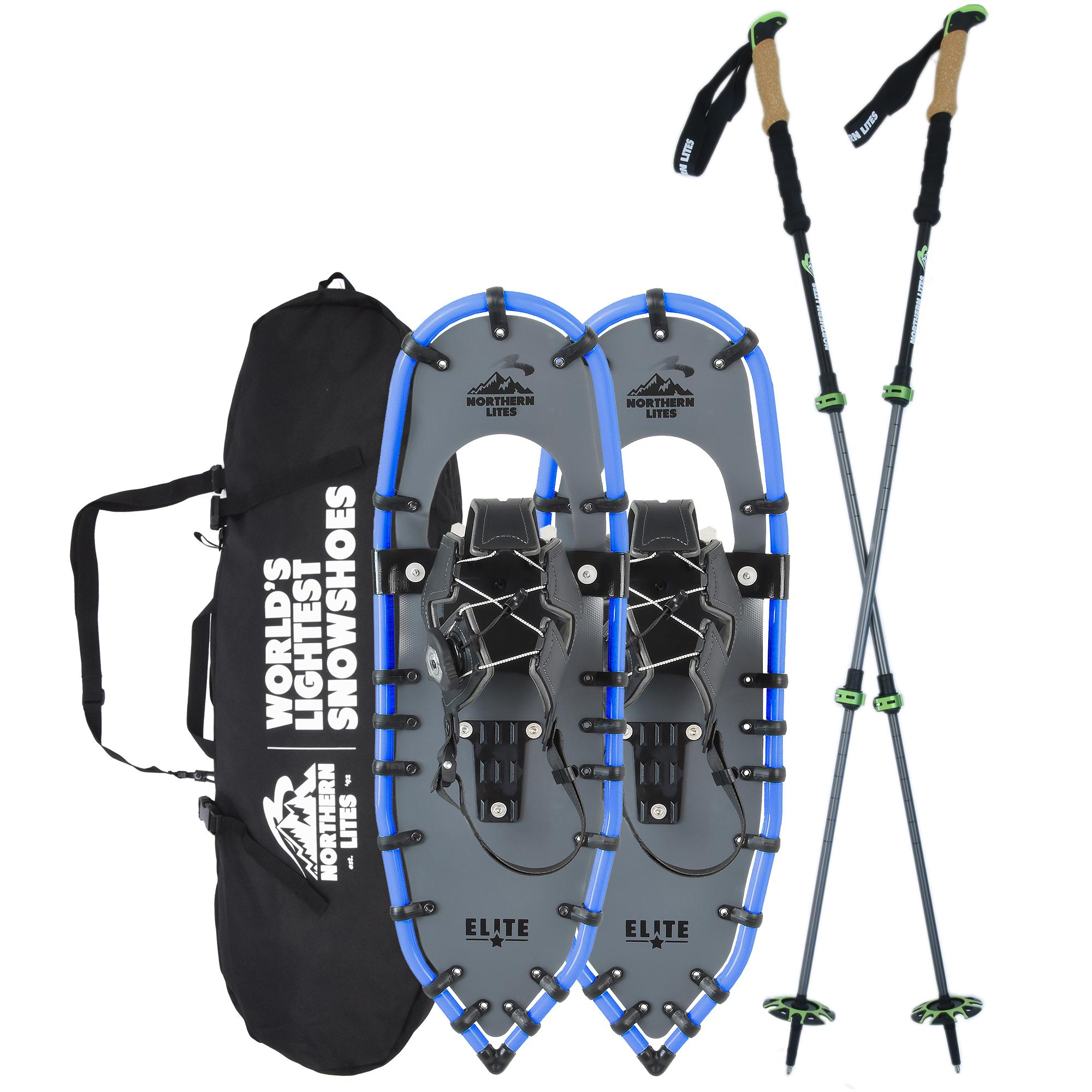 Great for Men On-Trail: Men's Elite Snowshoe Bundle