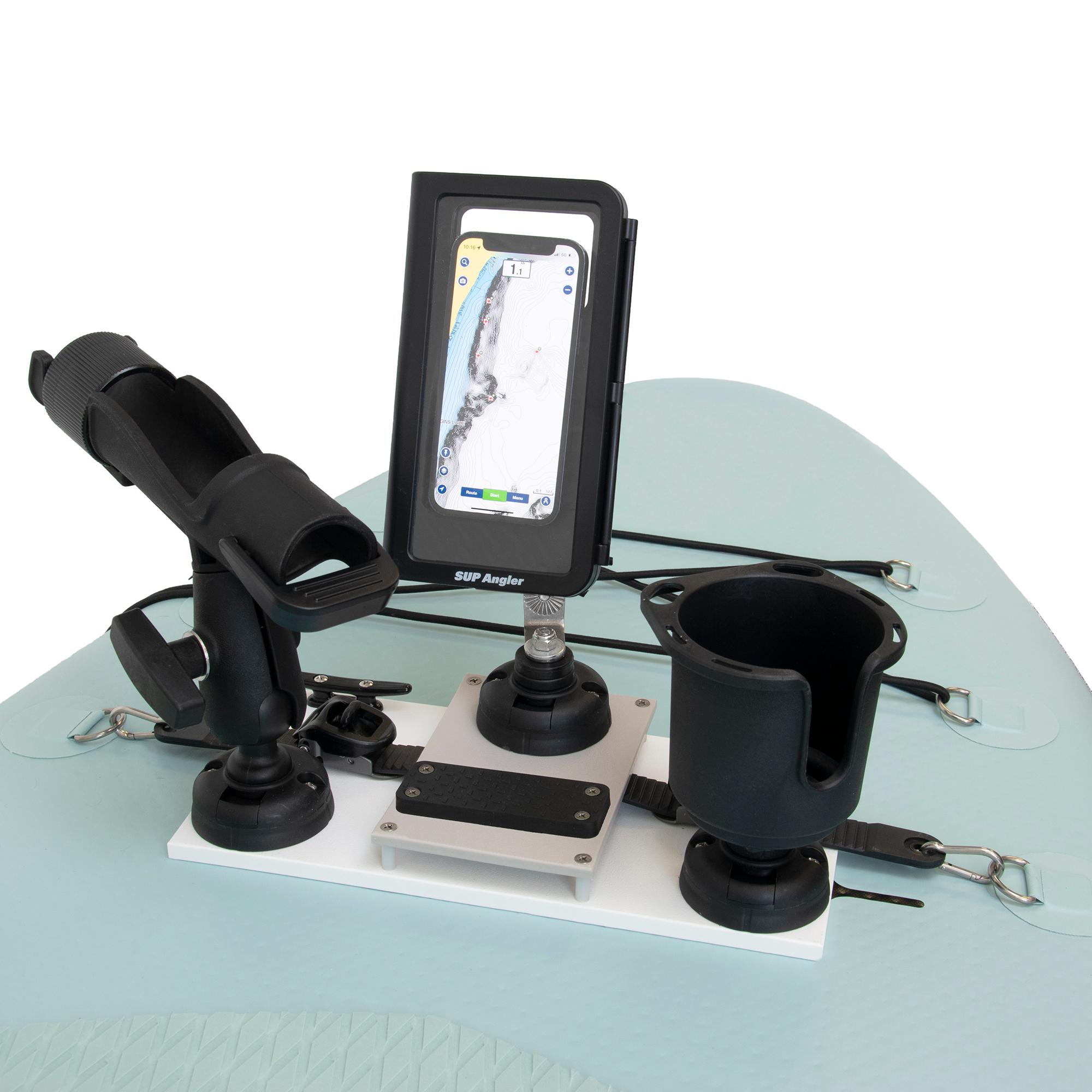 Elite Mounting Kit (1 Rod Holder V / 1 Clam Phone Case / 1 Cup Holder)