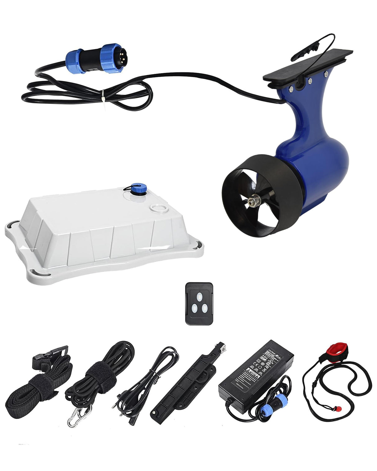 Powerfin Three Speed Electric Paddle Board Motor Package product photo