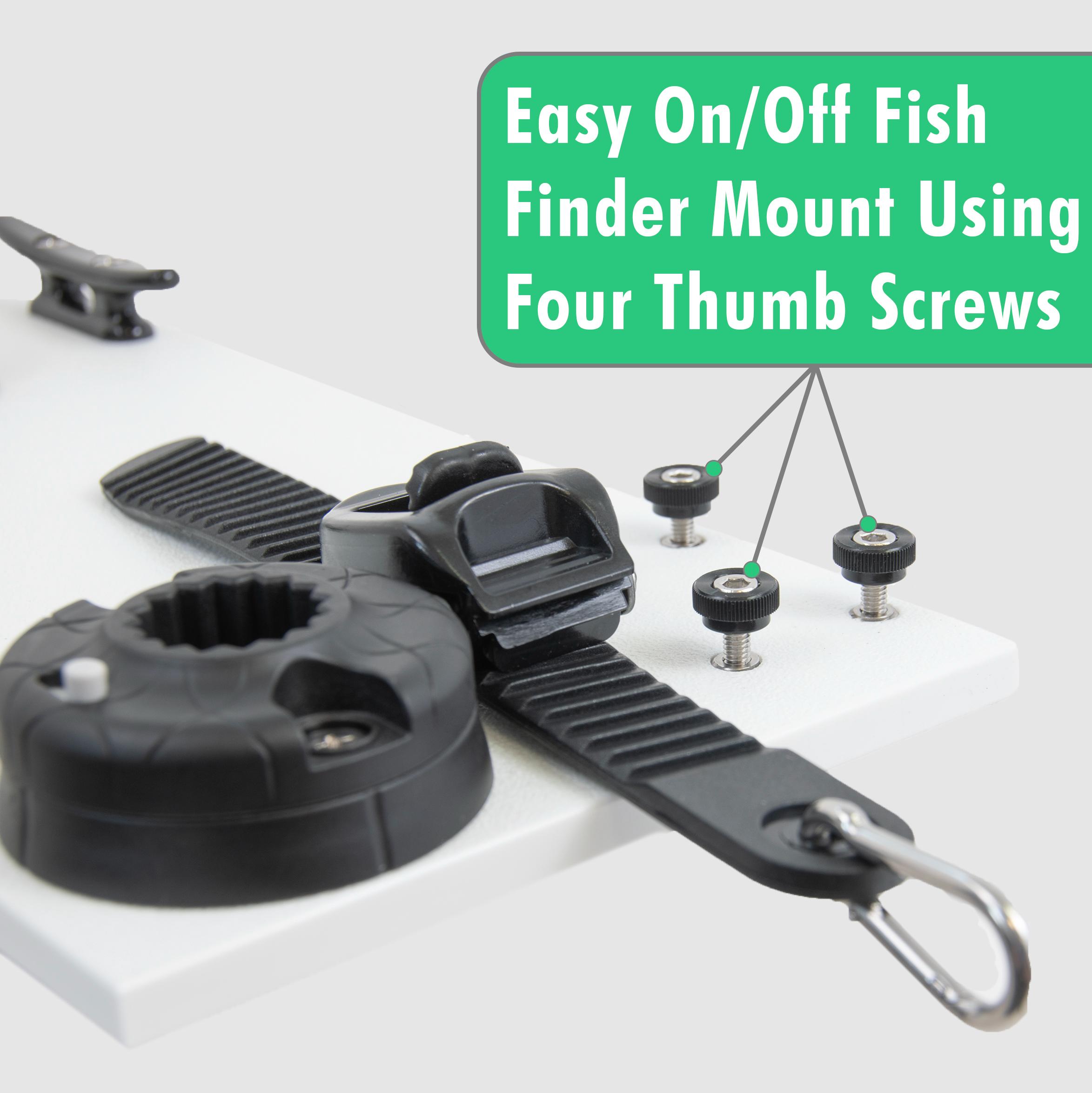 Lite Mounting Kit (Rod Holder V / 1 Waterproof Phone Case / 1C Fish Finder)