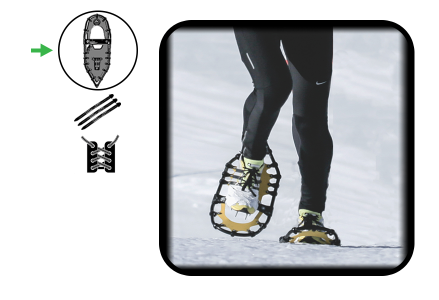 Ultralight Running Snowshoes | Race Wave – Northern Lites Ultralight Running Snowshoes | Race Wave – Northern Lites