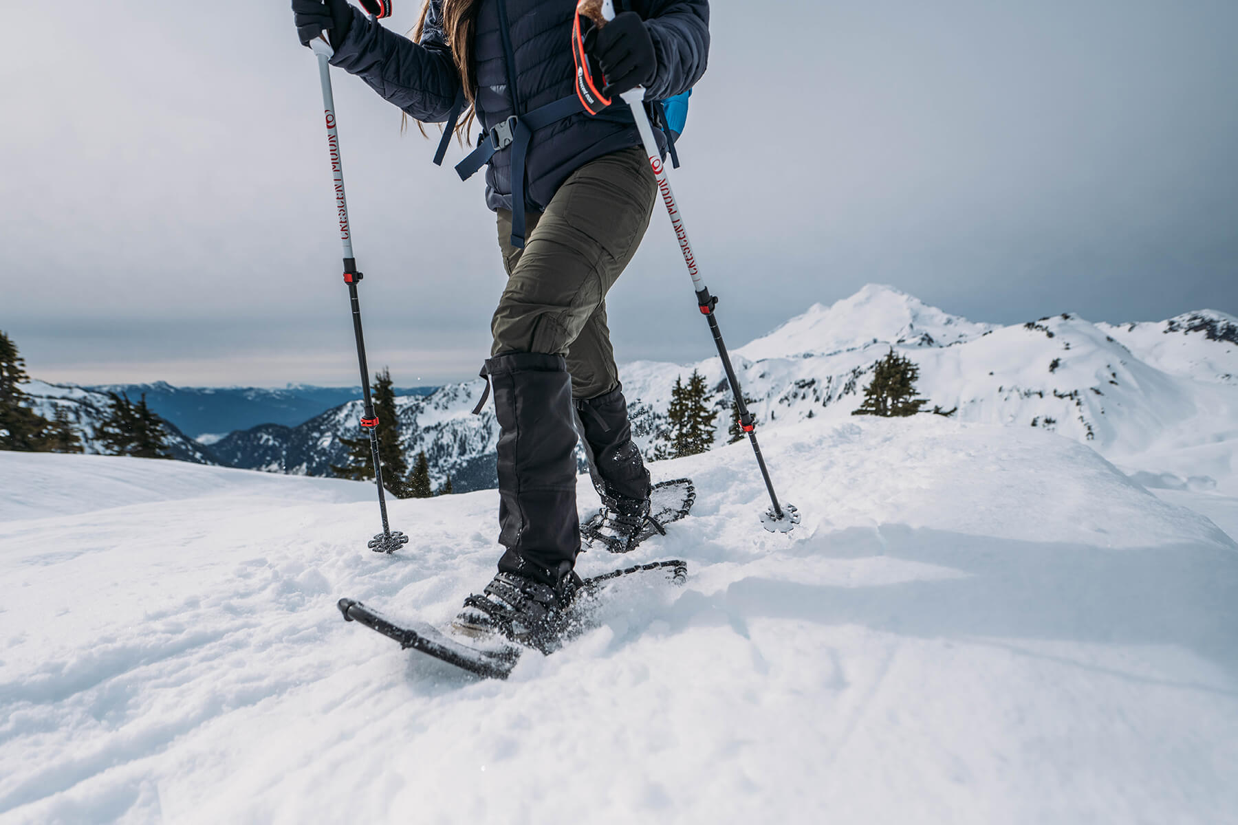 Timber Wolf Extreme Terrain Convertible Unisex Snowshoes (25