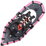 Pink ultralight race snowshoes for women and competitive running